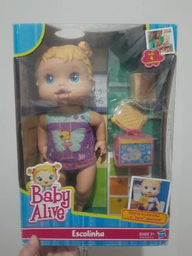 Boneca Baby Alive Escolinha Antiga 