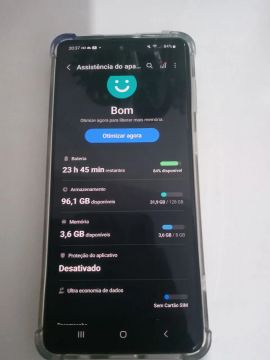 Celular Samsung Galaxy M62 Conservado