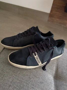 Tênis colcci em couro, ordinal, pouco uso, 41/42