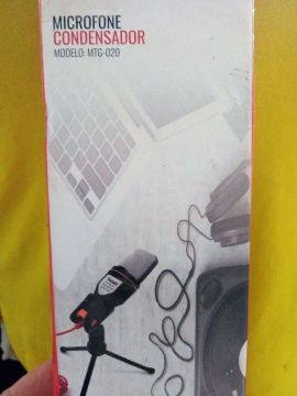 Microfone Tomate Condenser modelo MTG 020