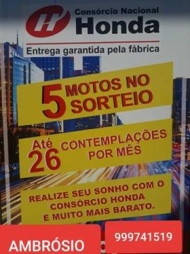 Biz 125 EX via consórcio até 80 x