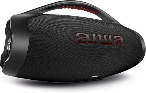 AIWA, Caixa de Som Boombox BBS01, 200W RMS, IP66 com Alça, 30h de Bateria, Bluetooth 5.3,T