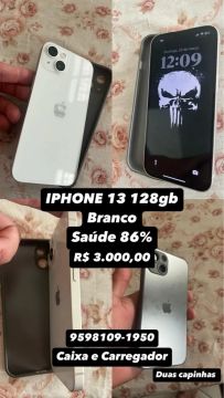 iPhone 13 128gb Branco