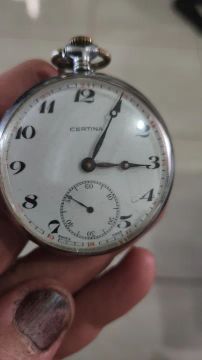 Relógio de Bolso Certina Antigo