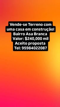 Casa no bairro Asa branca 