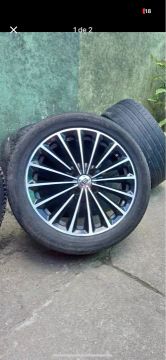 Rodas Scorro Aro 17 4x108 de liga leve 
