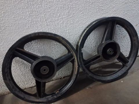 Rodas de liga leve para moto