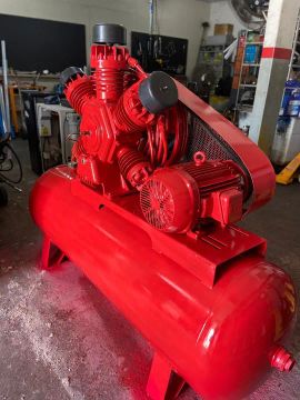 Compressor de Ar 60 Pés 15HP 427L Trifásico 220/380/440/760V - SCHULZ-17013022 (SEMI-NOVO)