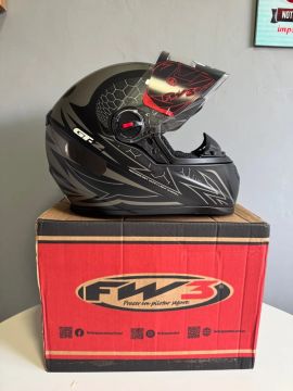 Capacete fechado Fw3 GT2 Fosco 