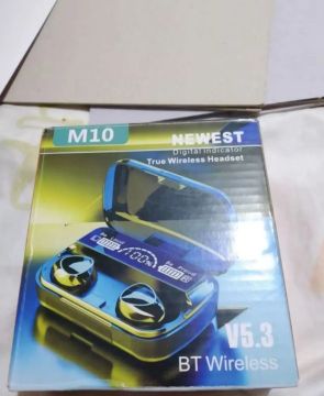 Fone de Ouvido Bluetooth M10 - Novo - V5.3 -  TWS