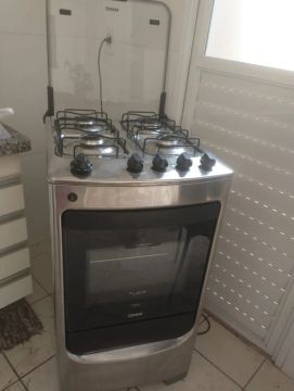 Fogão Consul, aço inox, LINDO, semi novo, 4 bocas (preço abaixo do mercado) - Bauru