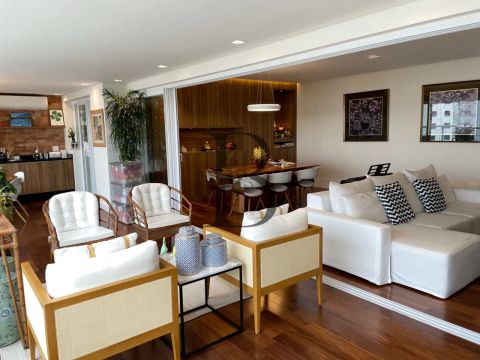 Apartamento mobiliado