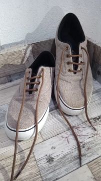 Tênis Casual Bege
