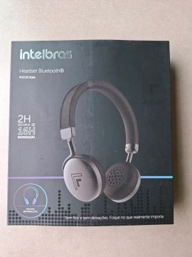 Headset Bluetooth Intelbras Focus Style - Sem Fio - 16h de Reprodução