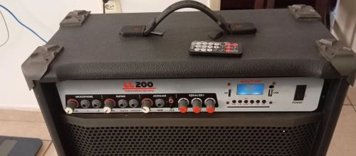 Caixa de Som Amplificada LL200 - Profissional Multiuso