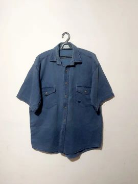 Camisa jeans azul escuro Gucci GG