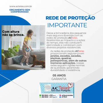 Redes de Proteção venda e instalação