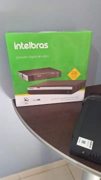 Kit de monitoramento de segurança gravador digital + 7 Câmeras com visão noturna HD