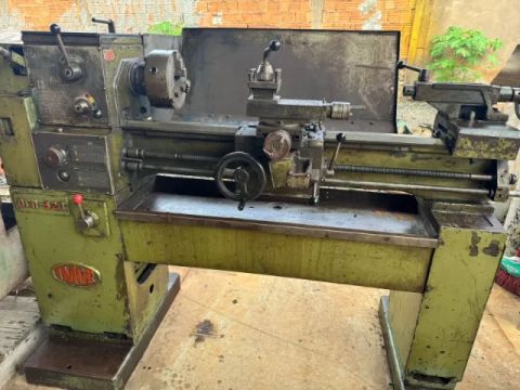Torno Mecânico Imor PRN 320 - 800 mm entre pontos torno mascote barramento em excelente