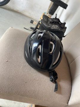 Kit capacete e proteção 
