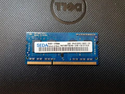 RAM Seda (Samsung OEM) 2GB ddr3 10600 (1x2GB)