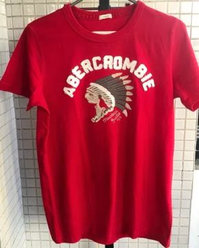 camiseta original da marca abercrombie & fitch