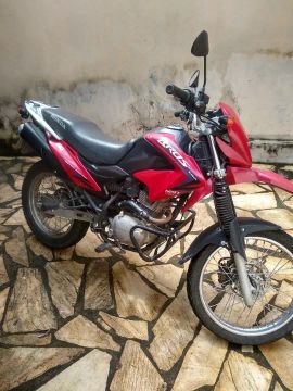 Bros 150 cor vermelha 