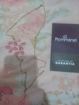 Cordão Rommanel  + Pingente 