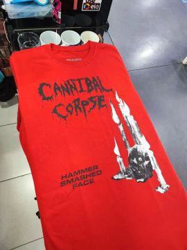 Camiseta Cannibal Corpse Hammer Smashed Face Rock