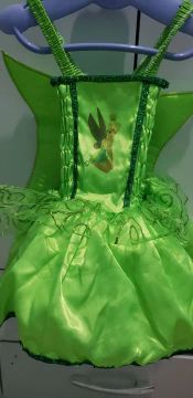 Vestido da Fada Sininho - Tamanho P