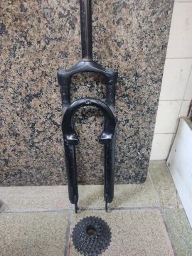 Suspensão e cassete 