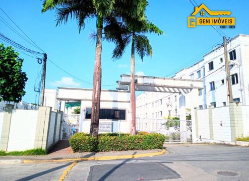 Apartamento no Residencial Villa das Palmeiras Ventilado - Santana - Jaboatão/PE