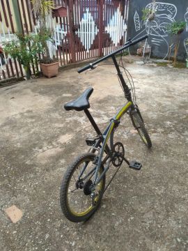 Bicicleta Dobrável - Ótima para Transporte e Espaço!
