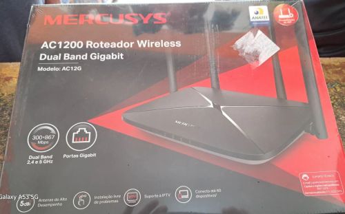 Roteador Wireless Dual Band Gigabit AC1200 - MERCUSYS