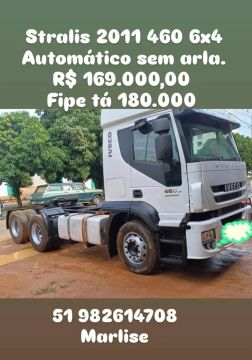 Stralis 460 2011 em PVA/MT