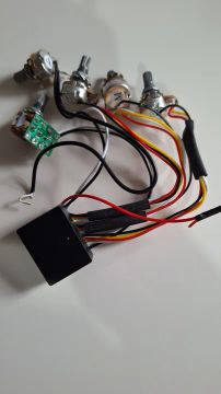 Circuito ativo 3 bandas, para contra baixo (Novo)