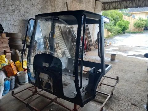 Cabina retroescavadeira jcb 3cx