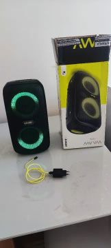 Caixa de Som Bluetooth Bivolt WAAW pra vender logo.