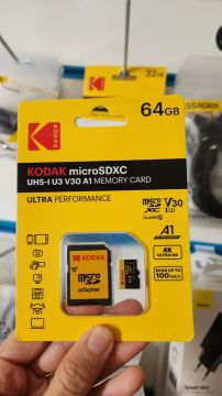 Cartão de memória Kodak 64gb 