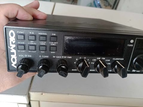 Rádio Px Comunicador Aquário podetecia aumentada e bip