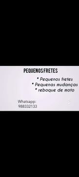 Pequenos fretes em geral