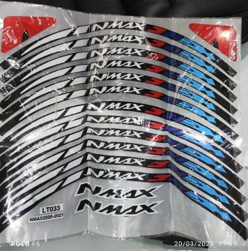 Adesivos NMAX 2020-2025 - 10 Peças