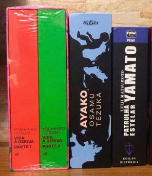 KIT MANGÁS EDIÇÕES DE LUXO