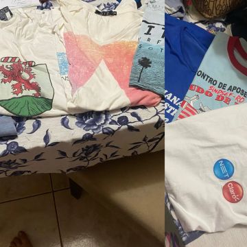 Lote de Camisetas Masculinas - Diversas Marcas e Estilos