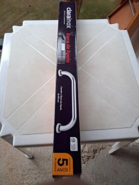 Barra de Apoio para Banheiro 80cm Clarainox