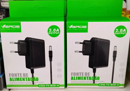 FONTE DE ALIMENTACAO 5V 2A TV BOX REF: CDQ-TV-BOX-H