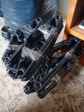Cabides de plástico para roupas