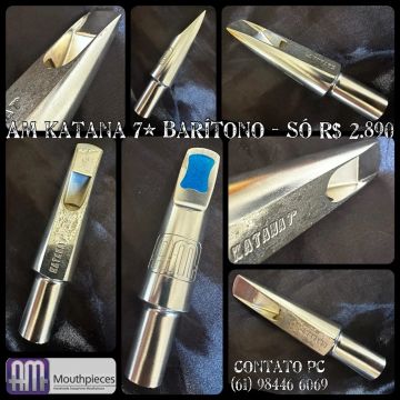 Boquilha para Sax Barítono AM Katana 7*