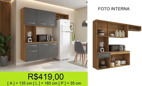 Armario de cozinha a pronta entrega 