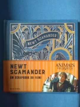 Livro Animais Fantásticos e Onde Habitam: Newt Scamander - O Scrapbook do filme